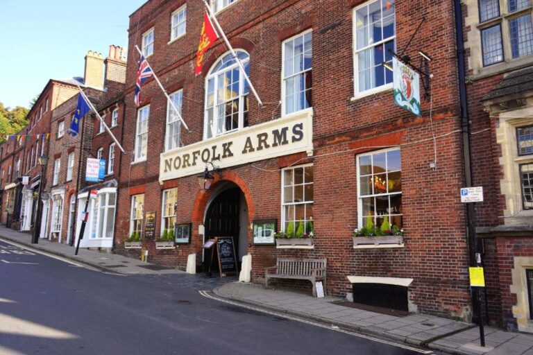 The Norfolk Arms Hotel on Arundel High Street, an ATS Connection phone system client