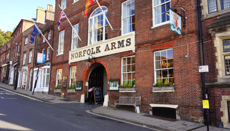 Norfolk Arms Hotel in Arundel and ATS Connection