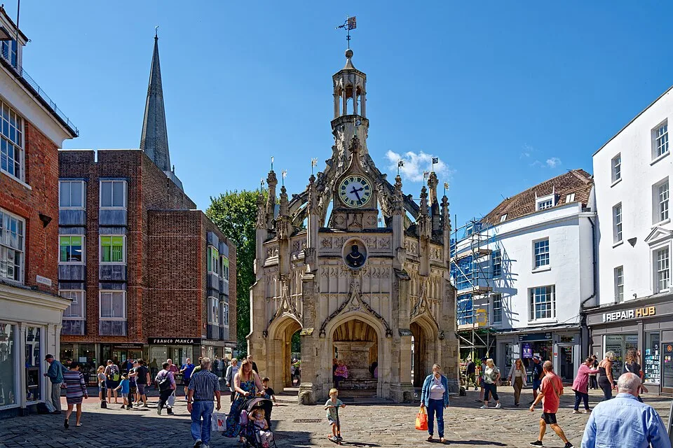 Chichester town square