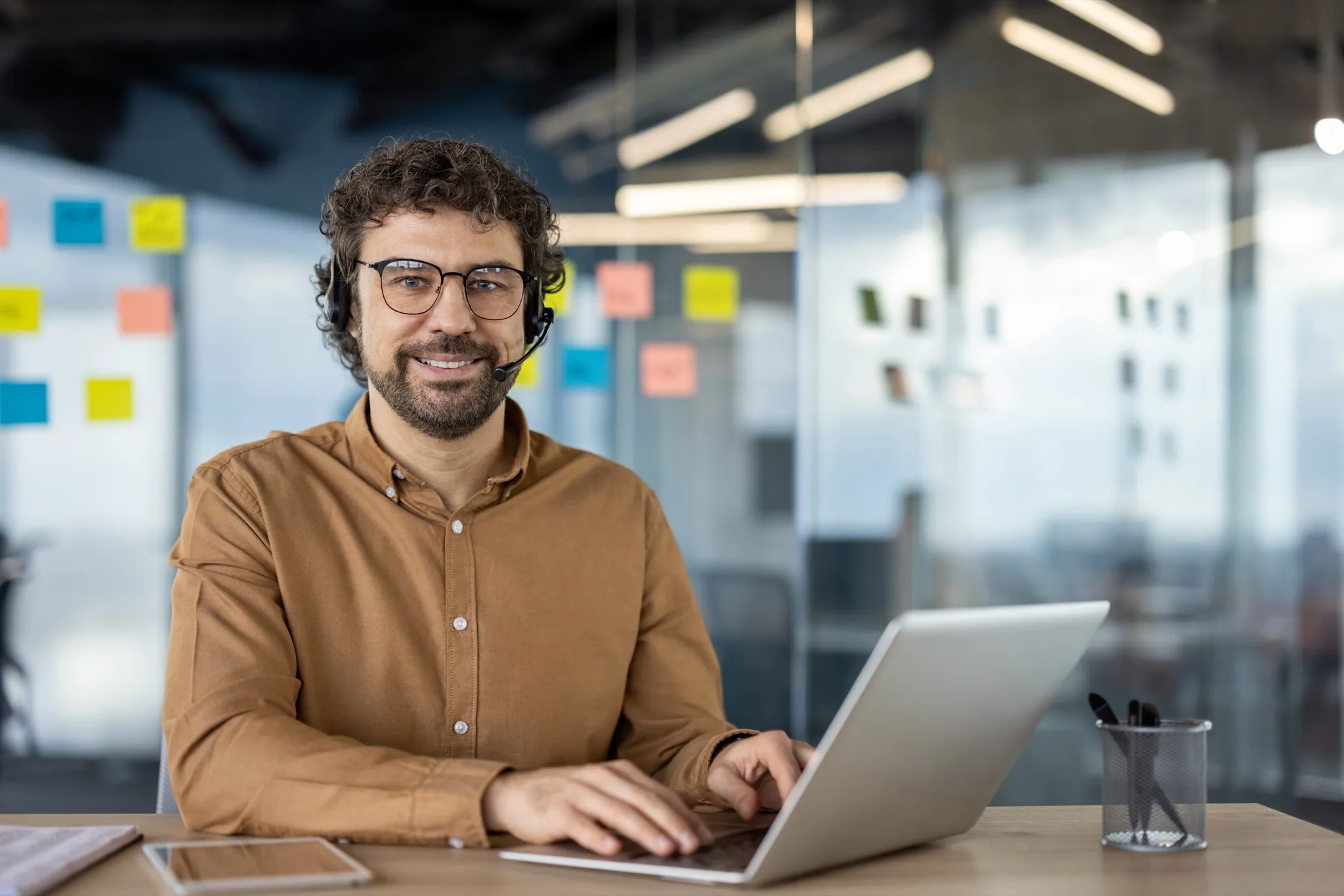 IT Engineer at work